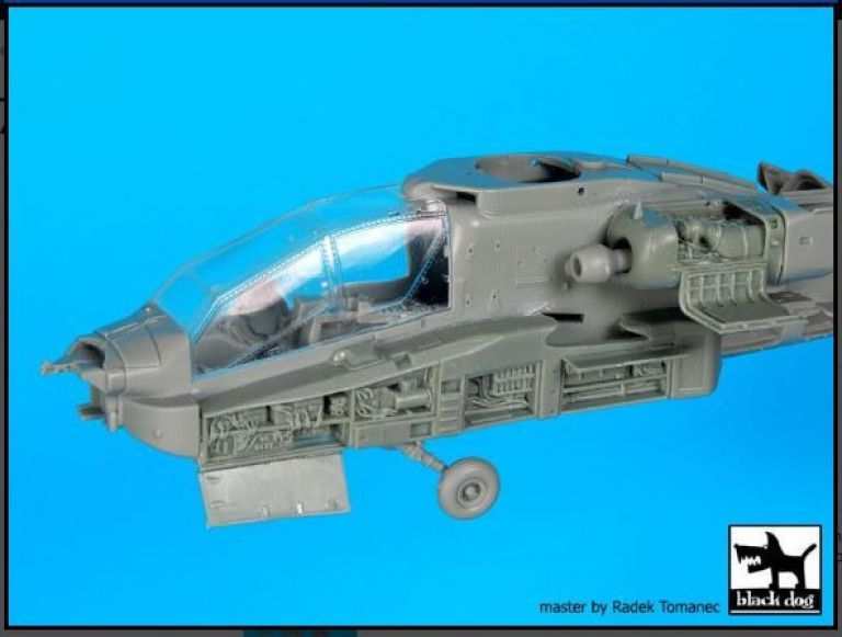 AH-64D Front electronics & engine