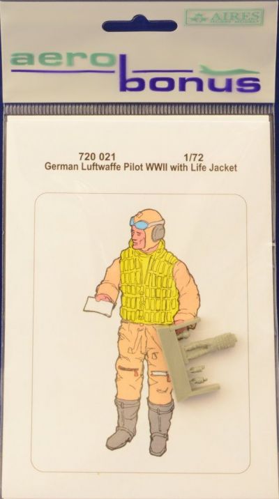 German Luftwaffe Pilot WWII with Life Jacket AEROBONUS