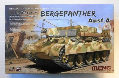 Sd.Kfz.179 Bergepanther Ausf.A German Armored Recovery Vehicle Meng Model