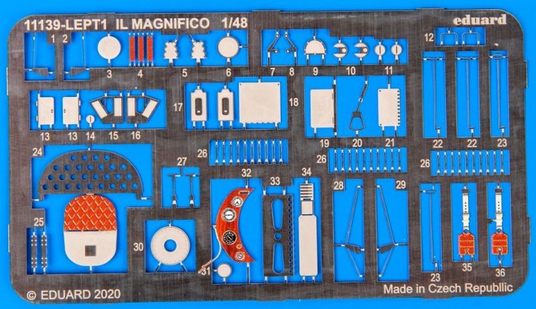 IL MAGNIFICO Hanriot HD. I in Italian service